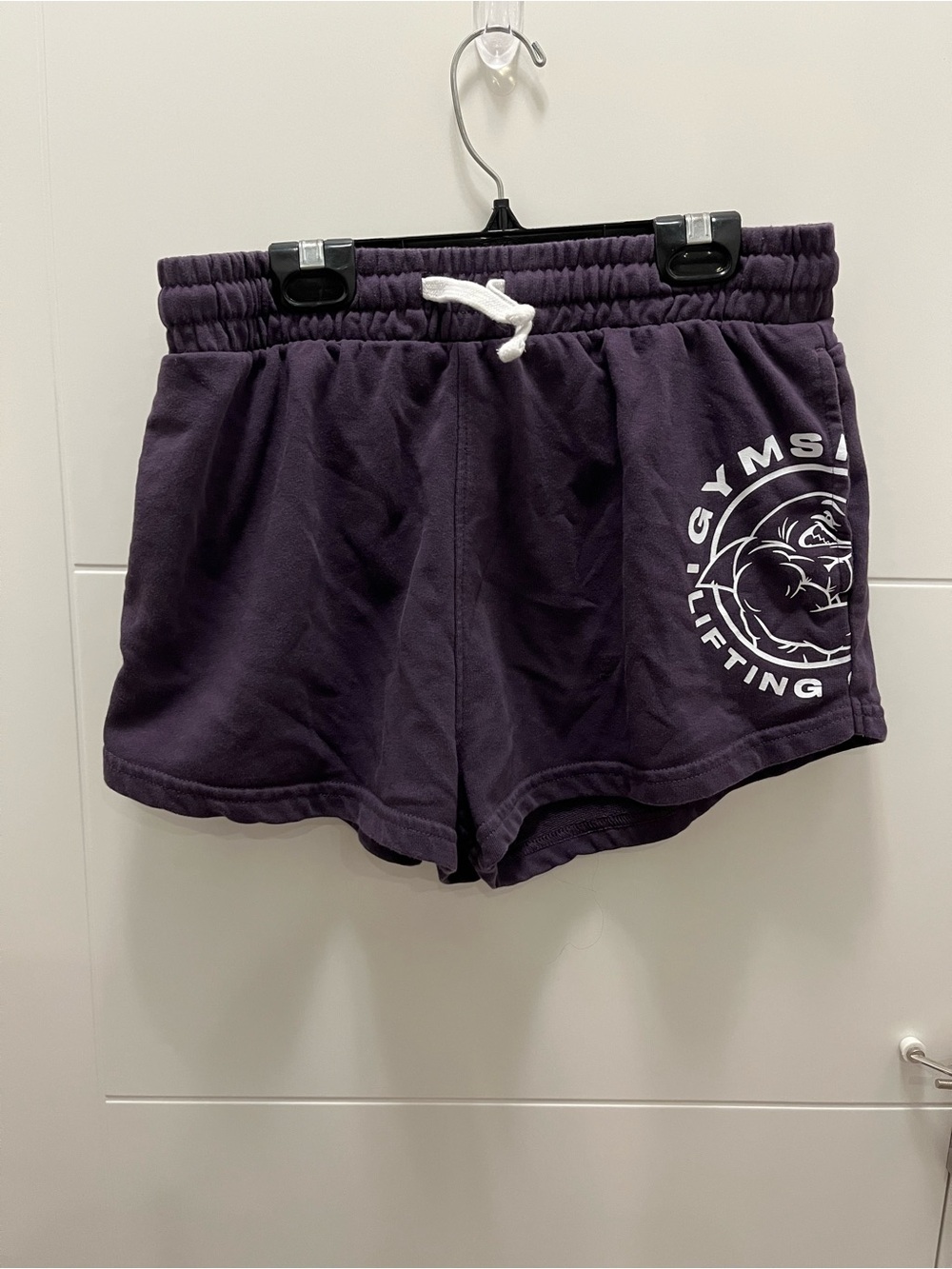 Gymshark Women's Purple Gym Shorts Small